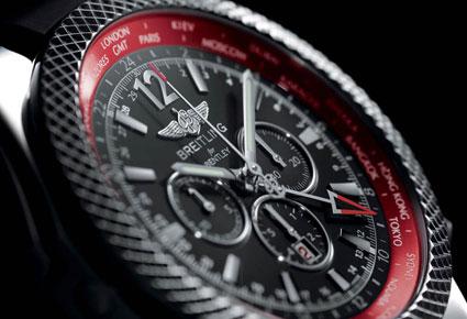 بنتلي تطلق ساعة Breitling Bentley GMT V8